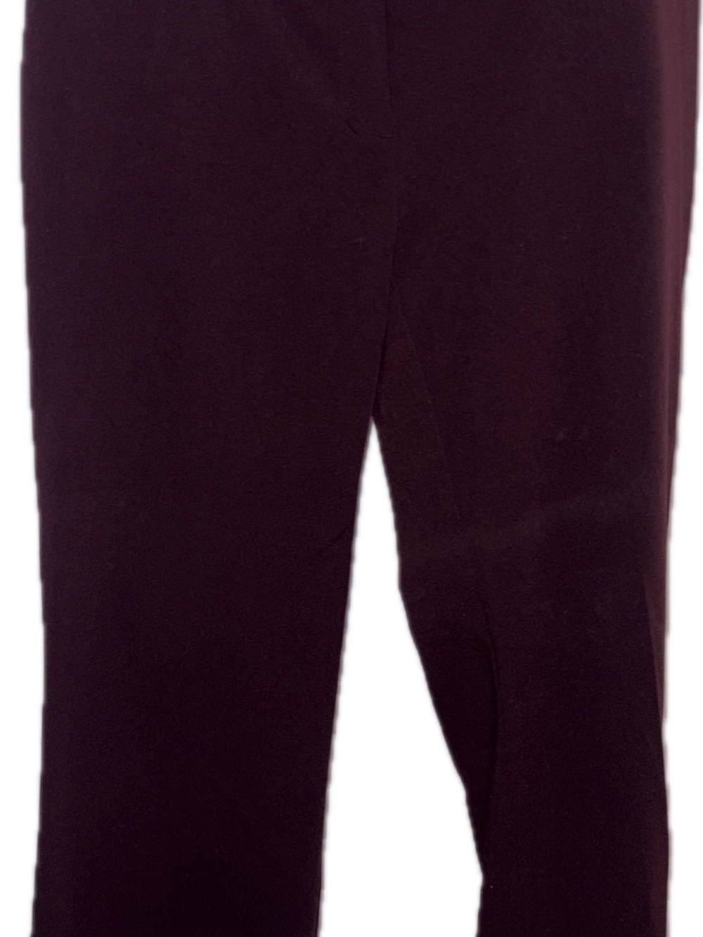 Alfani Straight Leg Pants in Deep Plum